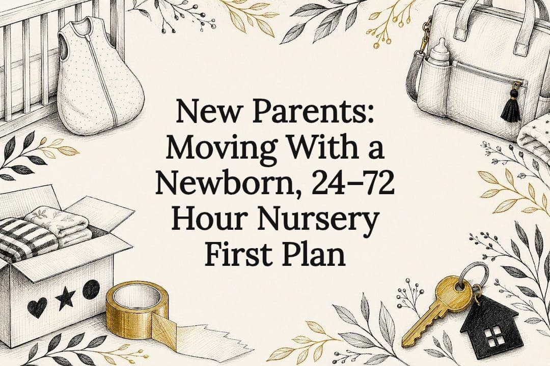 New Parents: Moving With a Newborn, 24–72 Hour Nursery First Plan