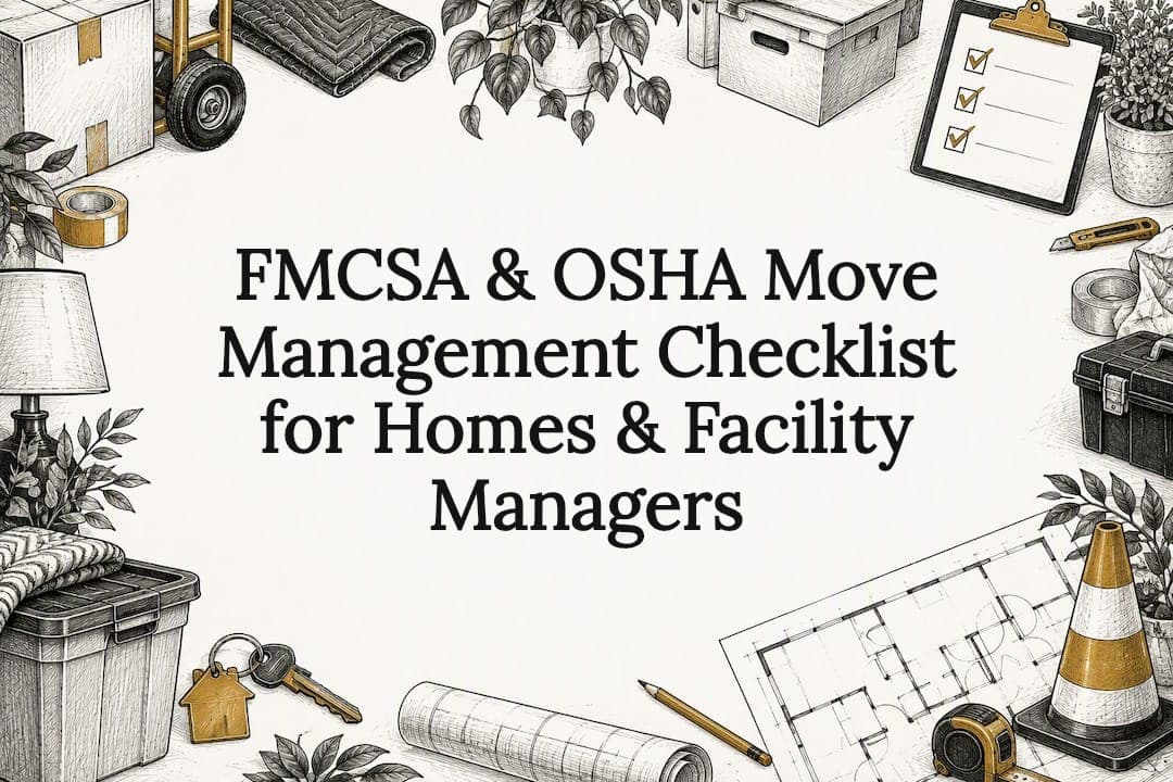 FMCSA & OSHA Move Management Checklist for Homes & Facility Managers