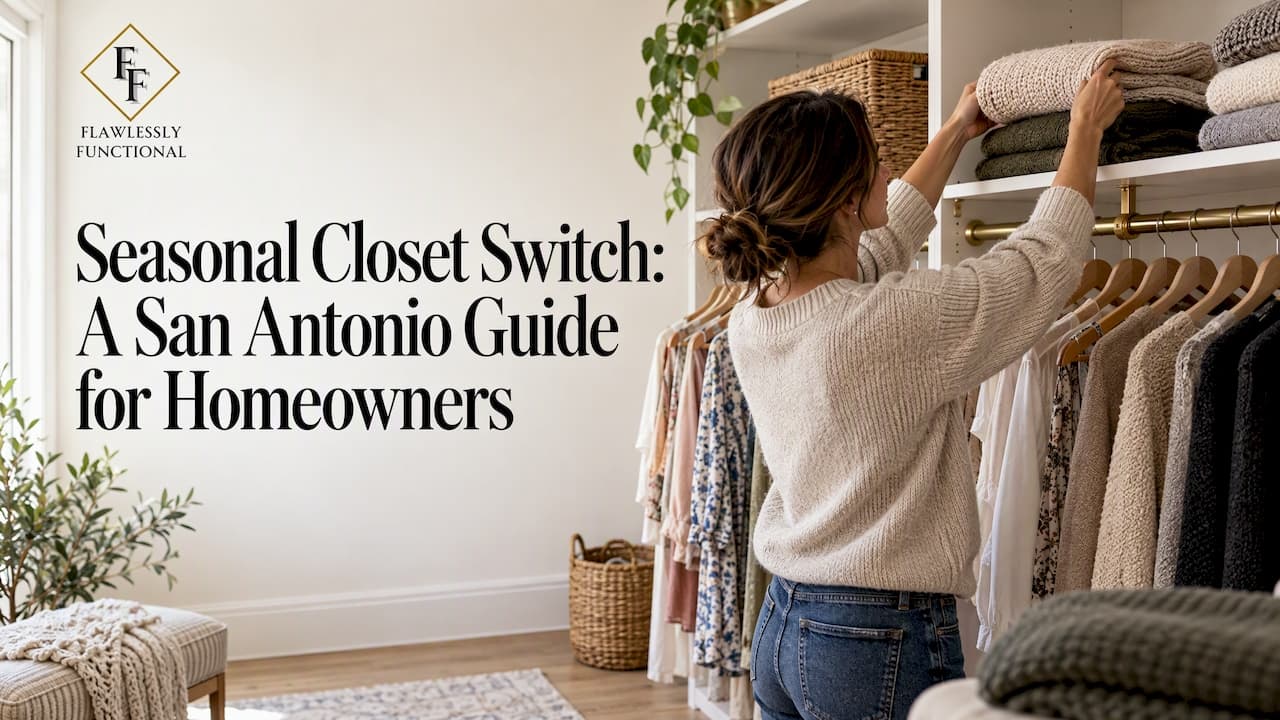 Seasonal Closet Switch: A San Antonio Guide for Homeowners