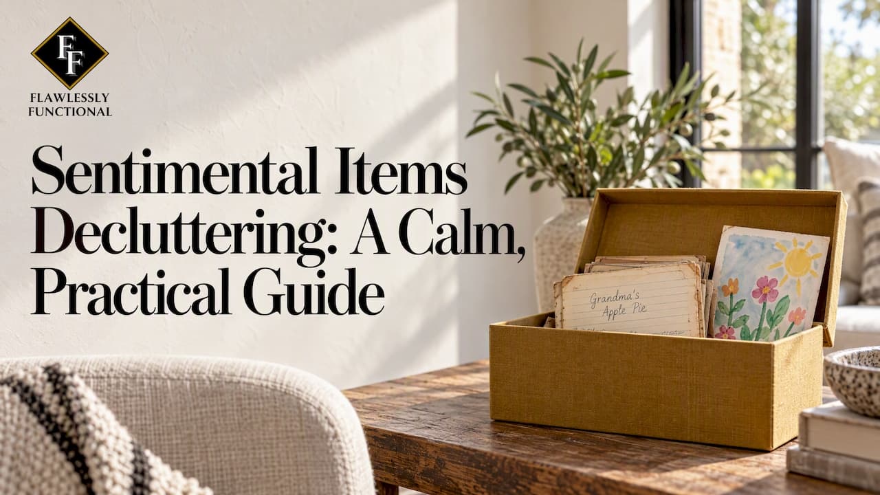 Sentimental Items Decluttering: A Calm, Practical Guide