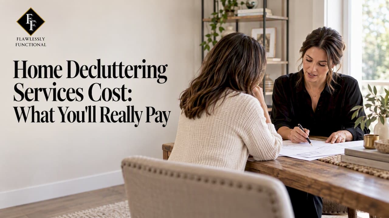 Home Decluttering Services Cost: What You'll Really Pay